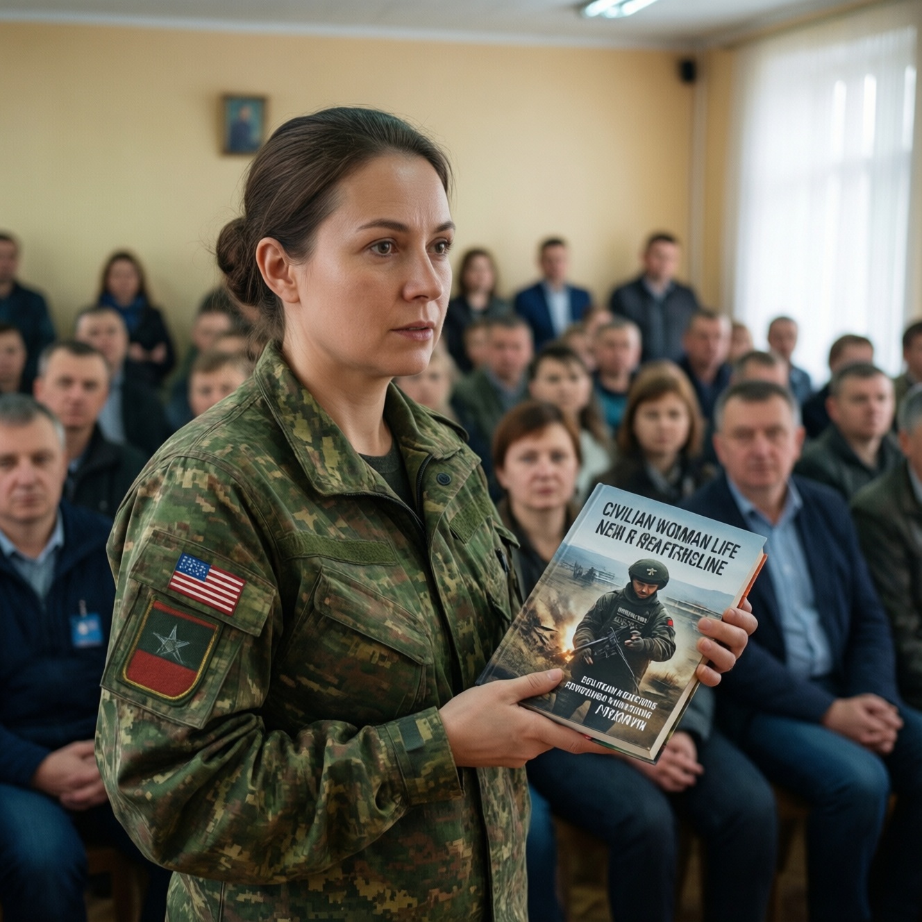 В Пскове представили книгу военного корреспондента «Гражданка на линии фронта» В Пскове представили книгу военного корреспондента «Гражданка на линии фронта»